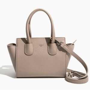 NWOT Angela Roi Sunday Micro Signet - Light Mud Gray [Sample Sale]